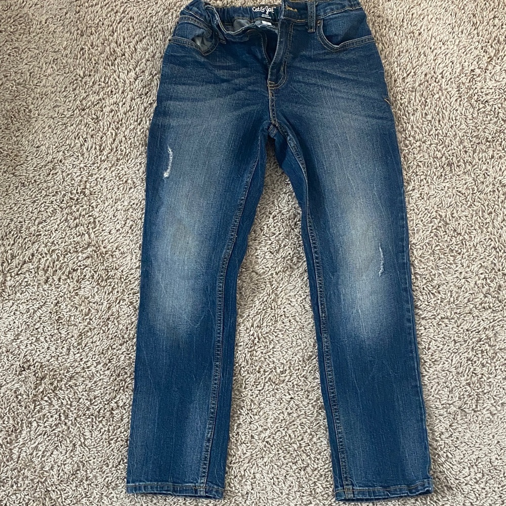 Cat & Jack Kids' Dark Blue Jeans
